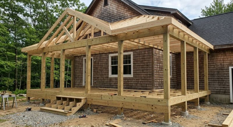 Garage Framing in Conroe, TX